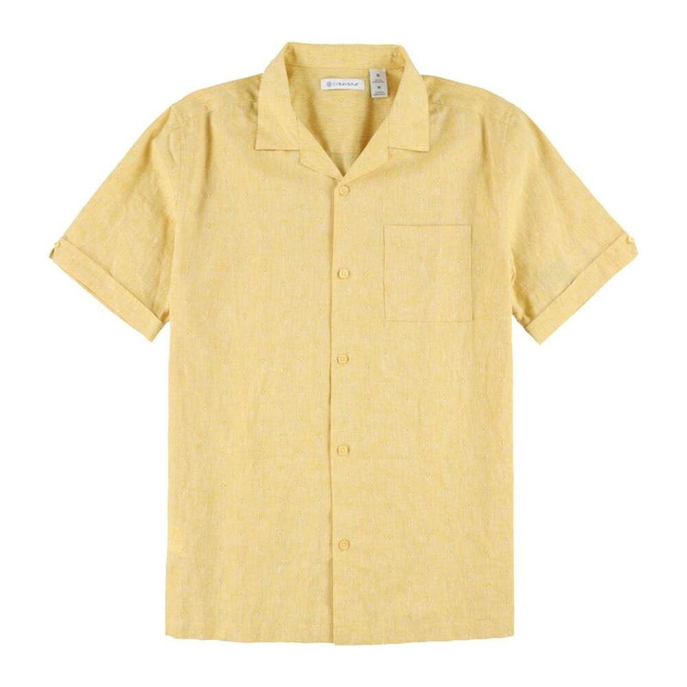 CubAvera Mens Woven Button Up Shirt, NWT